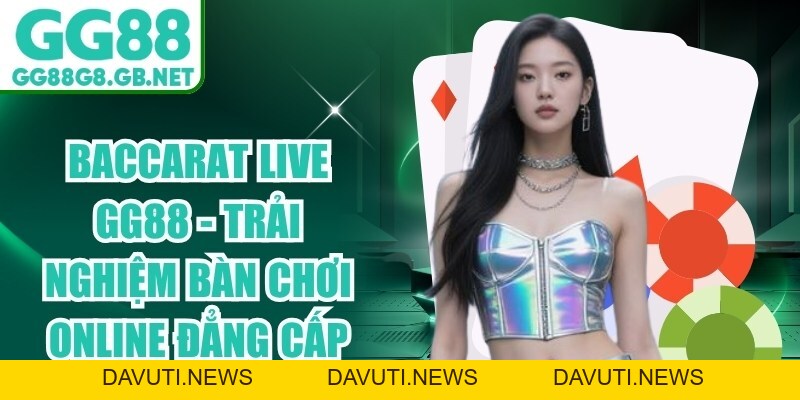 Baccarat Live GG88 - Trải Nghiệm Bàn Chơi Online Đẳng Cấp