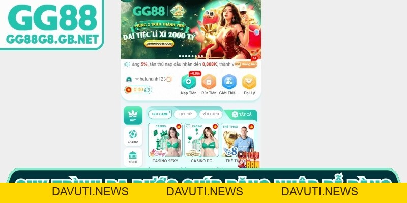Đăng Nhập GG88 Ngay Để Khám Phá Kho Game Đỉnh Cao 2026