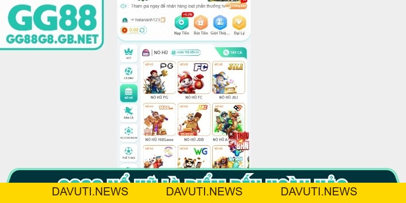 Slot Game Nổ Hũ GG88 - Quay Hũ Đổi Thưởng Jackpot Cực